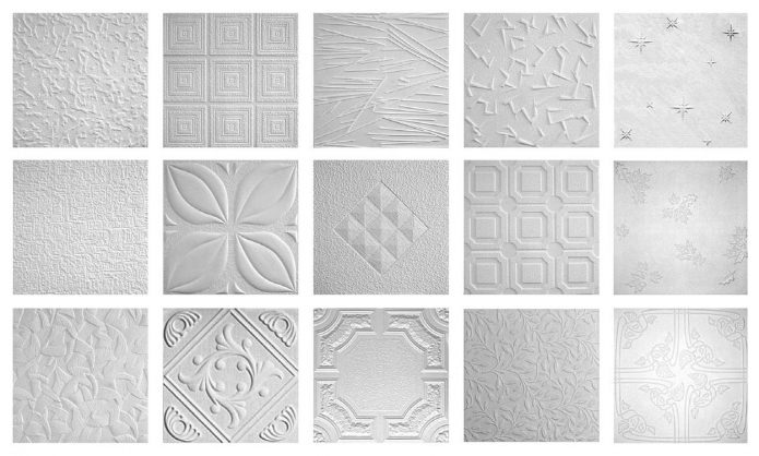 Možnosti designu stropní desky z polystyrenu