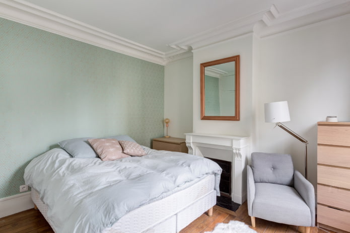 pastel soveværelse design