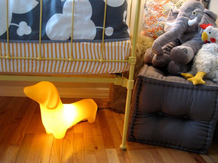 podlahové osvetlenie do detskej izby