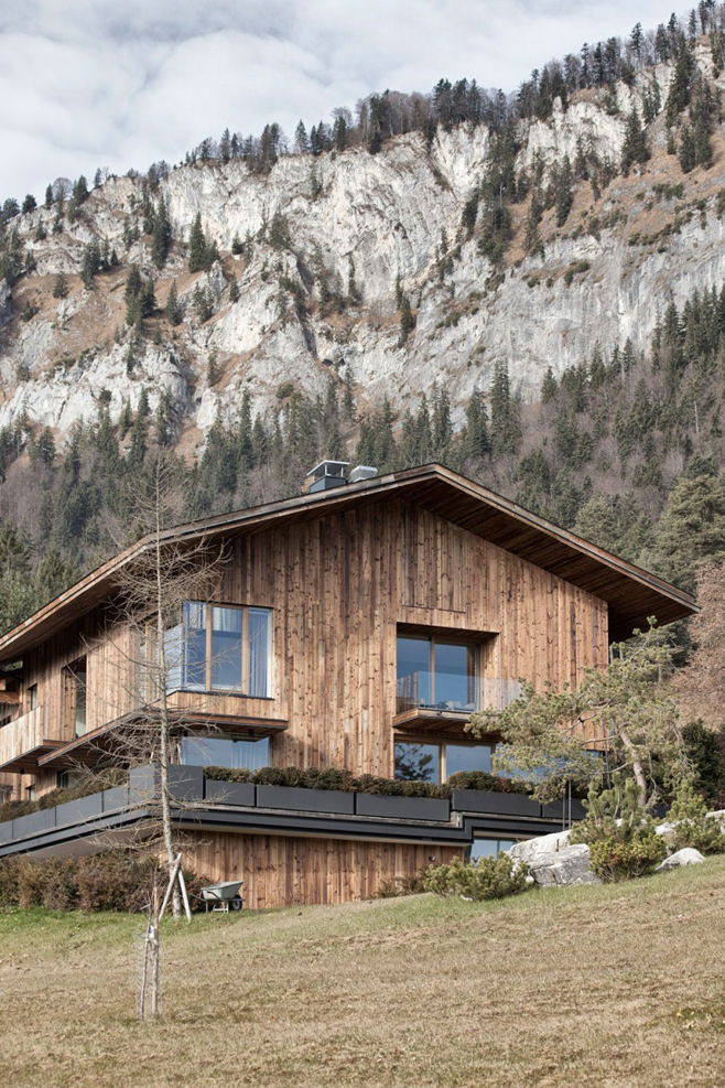 Foto d'una casa a la muntanya