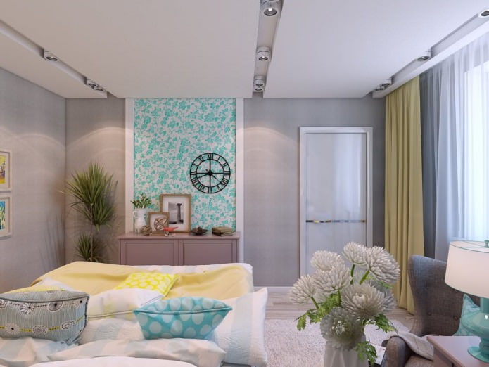 dormitori en el disseny d’un apartament de 80 m². m.