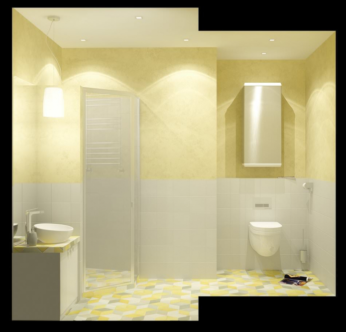gecombineerde badkamer