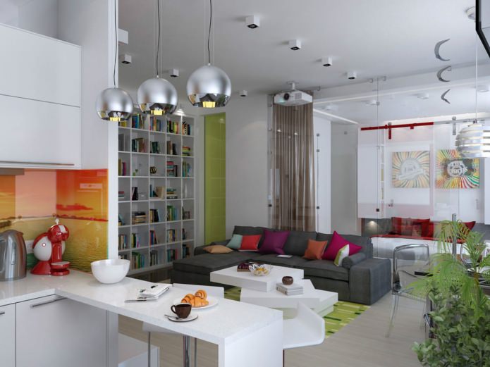 Design appartamento 47 mq. m.