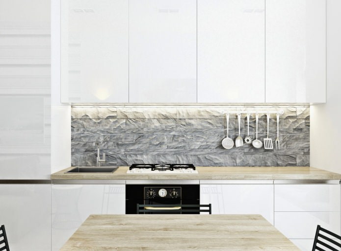 minimalistická kuchyňa