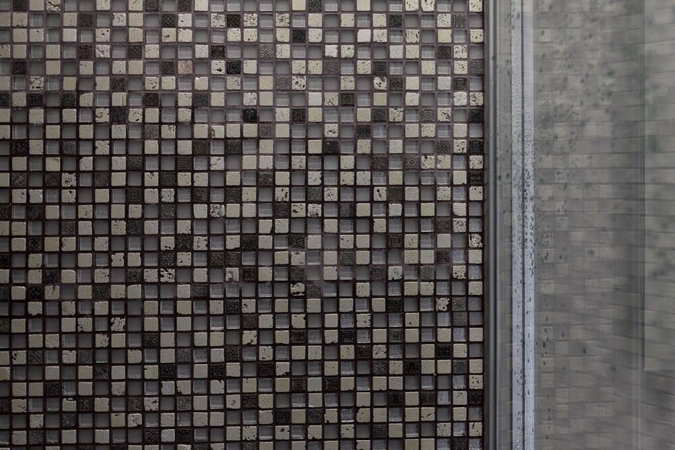 mozaika w projekcie mieszkania o powierzchni 64 m2 m.