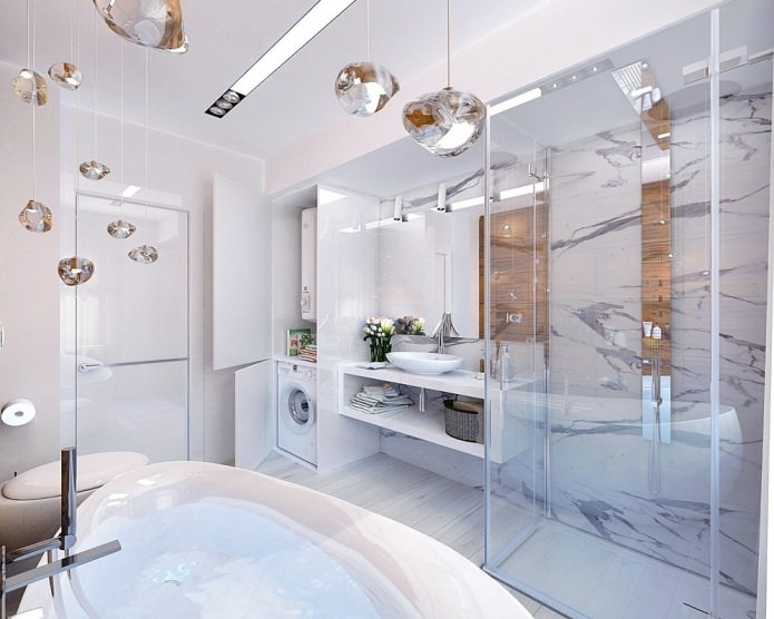 badkamer ontwerp 8 m² m.