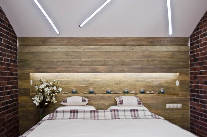 loftet soveværelse design projekt