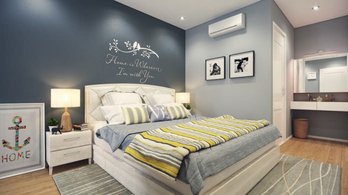 توصيات لاختيار نظام الألوان لغرفة النوم