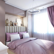 Lavendel interieur: combinatie, stijlkeuze, decoratie, meubels, gordijnen en accessoires-1