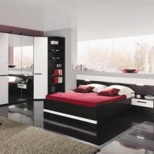 Szafa narożna w sypialni: rodzaje, zawartość, rozmiary, design-3
