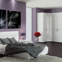 Szafa narożna w sypialni: rodzaje, zawartość, rozmiary, design-14