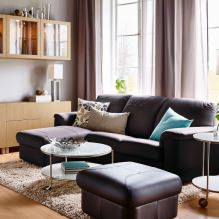Moderns sofàs cantoners a l'interior de la sala d'estar-2