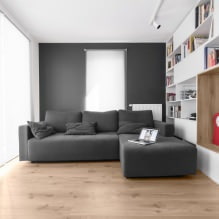 Moderní rohové pohovky v interiéru obývacího pokoje-9