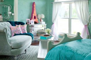 Color Tiffany a l'interior: una elegant tonalitat de color turquesa a casa