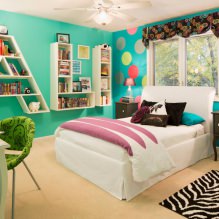 Barva Tiffany v interiéru: stylový odstín tyrkysové barvy ve vaší domácnosti - 2