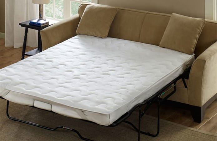 At vælge en madras i sofaen til at sove