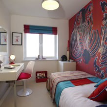 Bir kız için yatak odası tasarımı: fotoğraflar, tasarım özellikleri-5
