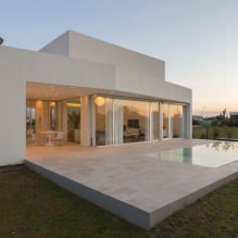 Rumah dengan tingkap panorama: 70 foto dan penyelesaian inspirasi terbaik-15