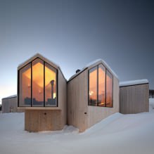 Maisons avec fenêtres panoramiques : 70 meilleures photos et solutions inspirantes-0