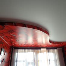 Sufity napinane w sypialni: 60 nowoczesnych opcji, zdjęcie we wnętrzu-3