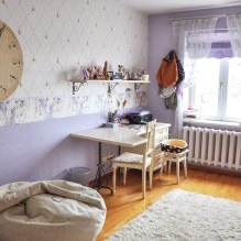 Výber tapety do detskej izby: 77 moderných fotografií a nápadov-12