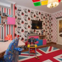Alegerea unui tapet pentru o cameră pentru copii: 77 de fotografii și idei moderne-1