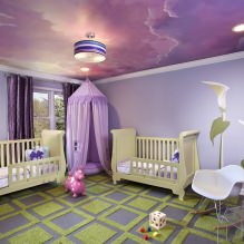 Výber tapety pre detskú izbu: 77 moderných fotografií a nápadov-9