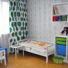 Επιλογή ταπετσαρίας για παιδικό δωμάτιο: 77 μοντέρνες φωτογραφίες και ιδέες-6