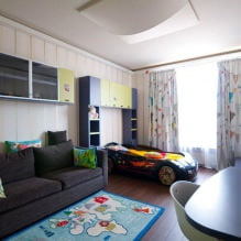 Triar un fons de pantalla per a una habitació infantil: 77 fotos i idees modernes-17