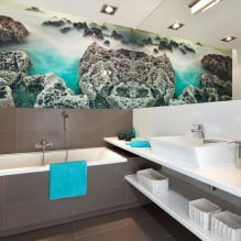 Intérieur de salle de bain moderne: 60 meilleures photos et idées de design-1