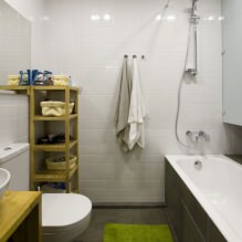 Εσωτερικό μπάνιο σε μοντέρνο στιλ: 60 καλύτερες φωτογραφίες και ιδέες για το σχεδιασμό-15