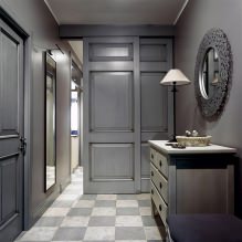 Πόσο όμορφο να φτιάξετε ένα διάδρομο σε ένα διαμέρισμα: ιδέες σχεδιασμού, διάταξη και διάταξη-0