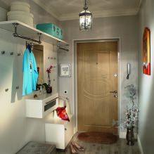 Hoe mooi om een ​​gang in een appartement te maken: ontwerpideeën, lay-out en opstelling-9