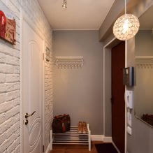 Comme c'est beau de faire un couloir dans un appartement: idées de design, aménagement et agencement-6