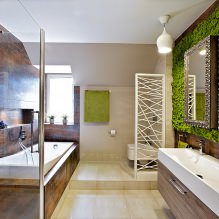 Interior modern en estil ecològic: característiques de disseny, 60 fotos-2