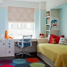 Küçük bir çocuk odasının içi: renk, stil, dekorasyon ve mobilya seçimi (70 fotoğraf) -12