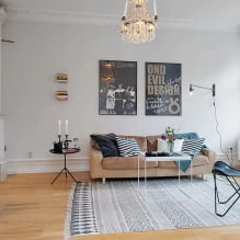 Stil scandinav în interiorul unui apartament și a unei case-6