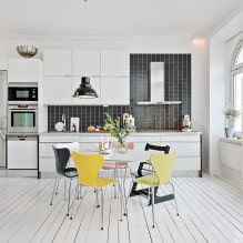 Skandinavisk stil i det indre af en lejlighed og et hus-7