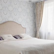 צבעים בהירים בפנים חדר השינה: מאפיינים עיצוביים של החדר, 55 צילום -1