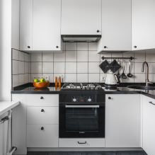 Beyaz mutfak takımı: seçim özellikleri, kombinasyon, iç mekanda 70 fotoğraf-5
