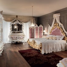 Stile barocco all'interno dell'appartamento: caratteristiche di design, decorazioni, mobili e decorazioni-6