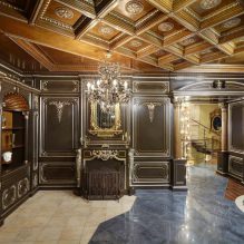 Baroka stils dzīvokļa interjerā: dizaina iezīmes, apdare, mēbeles un dekors-1