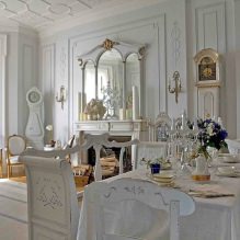 Barok stil i det indre af lejligheden: designfunktioner, dekoration, møbler og dekor-8