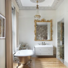Baroka stils dzīvokļa interjerā: dizaina iezīmes, apdare, mēbeles un dekors-0