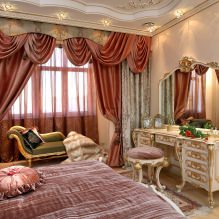 Baroka stils dzīvokļa interjerā: dizaina iezīmes, apdare, mēbeles un dekors-5