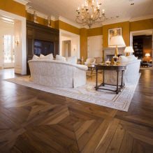 Sàn gỗ nội thất: loại, lựa chọn màu sắc, phương pháp lắp đặt, 70 ảnh-6