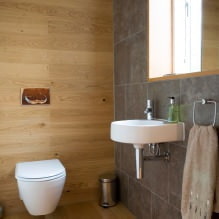 Malý interiér toalety: funkce, design, barva, styl, více než 100 fotografií-9