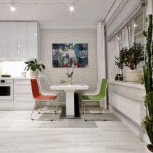 Svetlá podlaha v interiéri bytu: kombinácia, farba, štýl, 80 fotografií-4