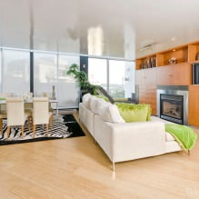 Světlá podlaha v interiéru bytu: kombinace, barva, styl, 80 fotografií-13