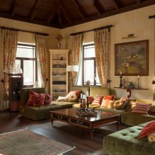 Italiensk stil i interiøret: træk, farve, dekoration, møbler (60 fotos) -0